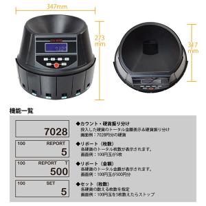 激安通販 Hdmrca44 送料無料 送料無料 コイン 小銭 カウント 計算 家電 電動オートコインカウンター 小銭 おつり おつり S4539 エンターオンショップ