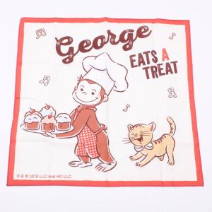 ランチクロス おさるのジョージ ランチクロス おさるのジョージ23/KB4 ナフキン ナプキン ランチョンマット お弁当箱包み お弁当敷き お弁当クロス