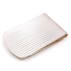 マネークリップ シルバー925 ワニ皮模様 イタリア製 ベル