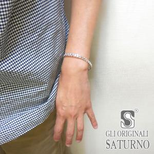 FENDI（フェンディ） ブレスレット セレリア ロゴ プレート シルバー