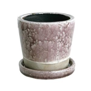 ダルトン DULTON カラー グレーズド ポット COLOR GLAZED POT L.PURPLE｜entotsu