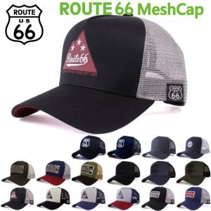 ROUTE66 MESH CAP ルート66 メッシュキャップ 帽子 メンズ レディース ストリート アメカジ 春夏 オールシーズン