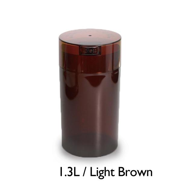 バキュームコンテナ 1.3L TIGHTVAC ライトブラウン キッチン 調味料 容器 密封 コンテ...