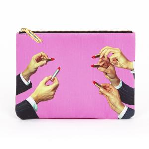 ポーチ TOILETPAPER PUケース(M) LIPSTICKS 個性的 デザイン ケース グラフィック コスメ / Seletti セレッティ (33to45)