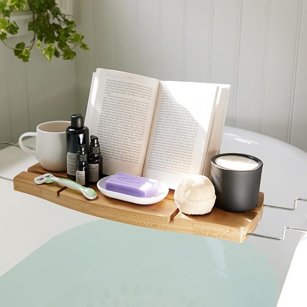 バスルーム お風呂 収納 机 台 スマホ 読書 / アクアラ バスタブキャディ Umbra  アンブ...
