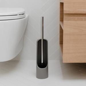 トイレ ブラシ ブラシ収納 清掃 掃除用具 お手洗い Umbra アンブラ タッチ トイレブラシ グレー