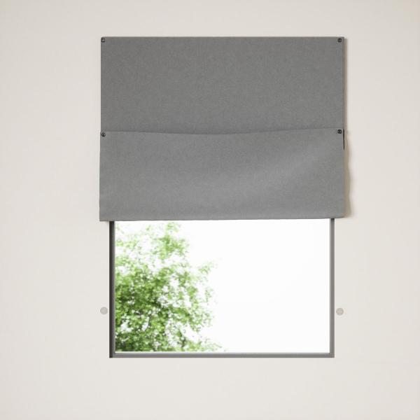 遮光カバー 窓 ウィンドウカバー 寝室 モニター反射 ネジ不要 外気温遮断 カーテン 壁 傷つけない...