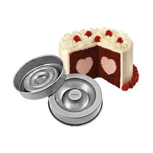 【セール品】 ハートテイスティフィルパン Wilton ウィルトン ケーキ型 金属型 ハート ケーキ 製菓 お菓子｜entresquare