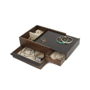 ジュエリーボックス ブラック・ウォルナット