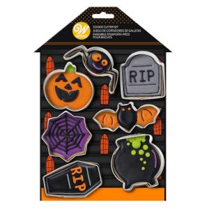 Wilton クッキー型 ホーンテッドハウスカッターセット7PC