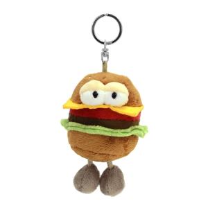 キーホルダー ヤミーブラザーズ ハンバーガー 10cmの商品画像