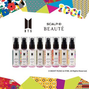 BTS IDOL スカルプＤ ボーテ　ヘアミスト　 (柄8種類/ランダム) 50ml BTSグッズ ARMY アーミー アミ JIN SUGA J-HOPE RM JIMIN V JK