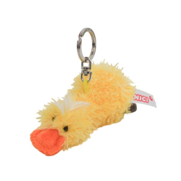 【NICI公式店】NICI(ニキ) キーホルダー ダック フループス 10cm キーリング ビーンバ...