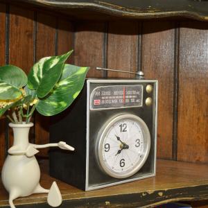 置き時計 セイコー SEIKO BZ347B 置時計 卓上 モダン おしゃれ レトロ