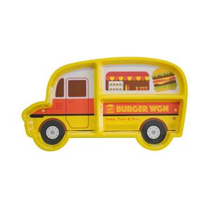 メラミンプレート バーガーワゴン イエロー LEADWORKS レッドワークス