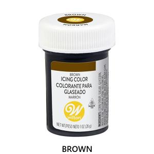Wilton ウィルトン ジェルカラー 食品着色料 食紅 色粉 バレンタイン ブラウンアイシングカラー 1オンス 簡単 クリスマス ハロウィン 製菓｜entre square ヤフー店
