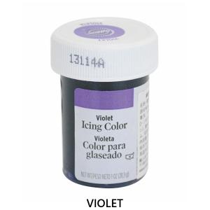 Wilton ウィルトン ジェルカラー 食品着色料 食紅 色粉 バレンタイン バイオレットアイシングカラー 1オンス 製菓 クリスマス ハロウィン