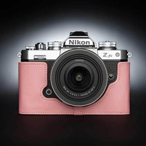 TP Original Nikon Zfc 専用 レザー カメラケース Pink ピンク おしゃれ 本革 牛革 速写ケース TB06ZFC-PKの商品画像