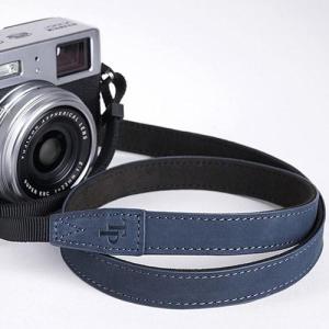 TP Original ティーピー オリジナル Leather Camera Neck Strap 本革カメラネックストラップ TP-15 Navy(ネイビー) TS15NV｜enu-shouten