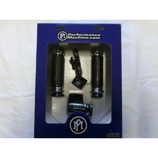 パフォーマンスマシーン　ヒートグリップ　Apex Heated　クローム