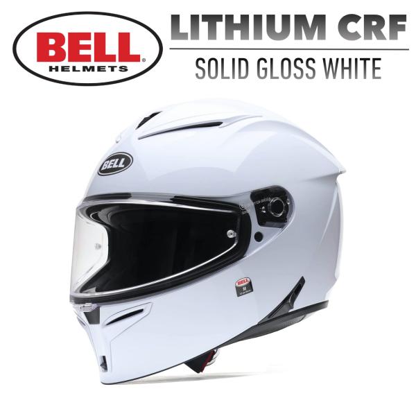 BELL (ベル) ヘルメット LITHIUM SOLID GLOSS WHITE Size : L...