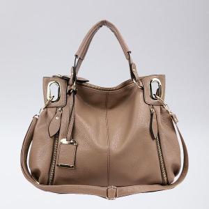 春夏 バッグ 新作 ショルダーバッグ エディターズ ジッパー飾り ２WAY 斜め掛け 新作 ワンズ レディース