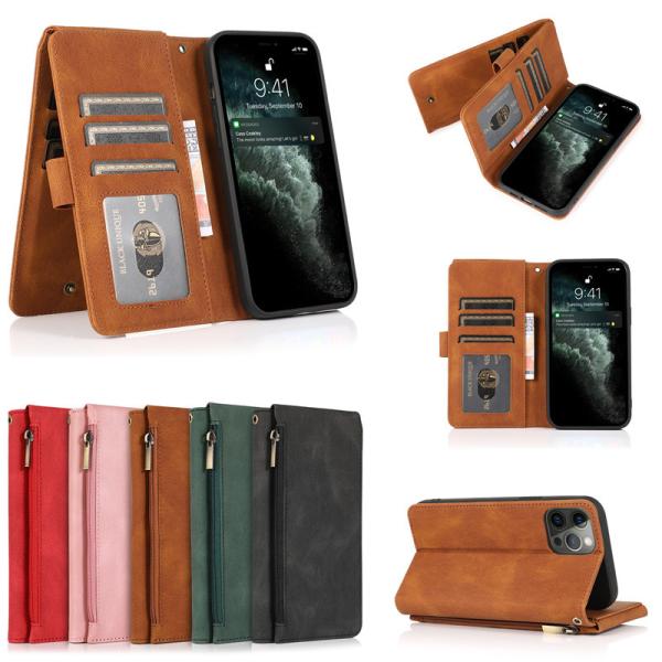 iPhone 15 ケース アイフォン 14 ケース 手帳型 本革 iPhone 13 第3世代 s...