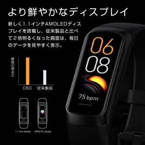 スマートウォッチ 歩数計 体温測定 血圧 血中...の詳細画像4