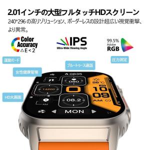 【期間限定】スマートウォッチ 日本製センサー ...の詳細画像3