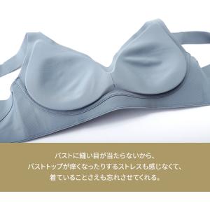 2枚組 ノンワイヤー ブラジャー 天使が舞う ...の詳細画像3