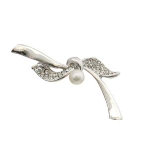 MIKIMOTO（ミキモト） ブローチ USED美品 パール シルバー X7150