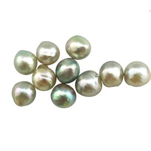 ルース アコヤ真珠 7mm〜8mm 無穴 ナチュラルカラー 10ピース ビーズ