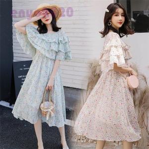 袖フリル ワンピースの商品一覧 通販 Yahoo ショッピング