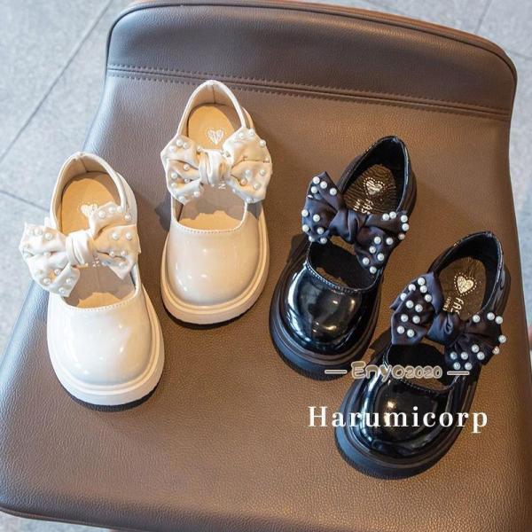 子供靴 フォーマル 女の子 ピアノ発表会 シューズ キッズ ジュニア 靴 フラット パンプス 子供 ...