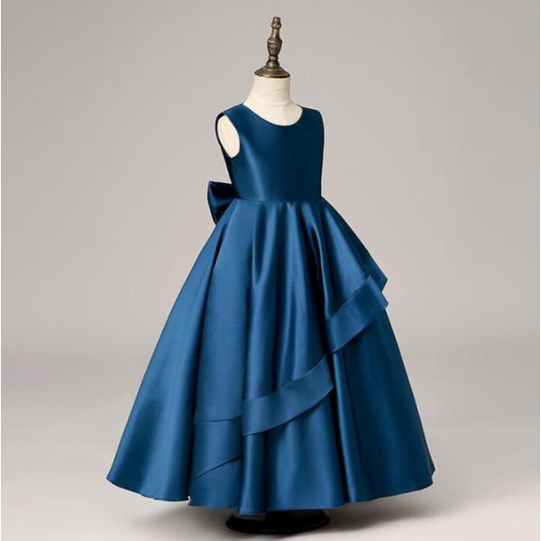 2021年新作 子供ドレス ピアノ発表会 ジュニアドレス ふんわりチュール160 150 140  ...