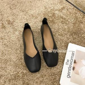 パンプス レディース フラットシューズ 靴 ぺ...の詳細画像4