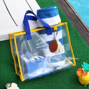 プールバッグ ビーチバッグ ビニールバッグ P...の詳細画像5
