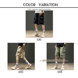 ハーフパンツ ショートパンツ メンズ 春夏 涼...の詳細画像4