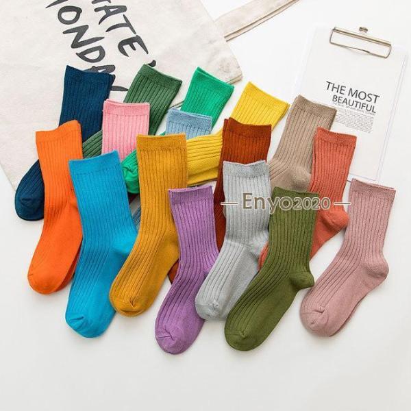 靴下 キッズ 男の子 冬 ソックス 子供 4足セット 防寒 女の子 コットン 綿混 靴下 秋 ジュニ...