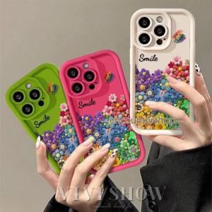 iphone  ケース 花 スマホケース クリア レジン 花 スマホカバー  フラワー かわいい iphone15  iphone14 phone13 iPhone12 ケース スマホ携帯ケース｜enyo2020