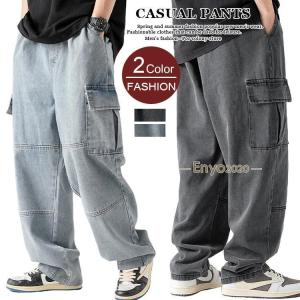 FUMITO GANRYU フミトガンリュウ デニム サルエルパンツ FU4-PA