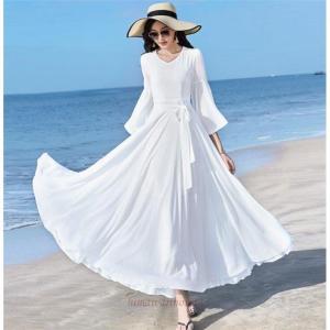 白 ワンピース 夏の商品一覧 通販 Yahoo ショッピング