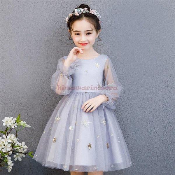 子供ドレス 女の子 春夏秋冬 高級感 ピアノ発表会 膝丈 ドレス 結婚式 キッズ フォーマル ドレス...