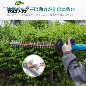 草刈機 充電式 芝刈機 電動 芝刈り機 24V...の詳細画像2