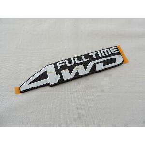 ★新品・送料無料★ トヨタ純正80系 ランドクルーザー用 【 FULL TIME 4WD 】 バックドア エンブレム ※代引き不可商品