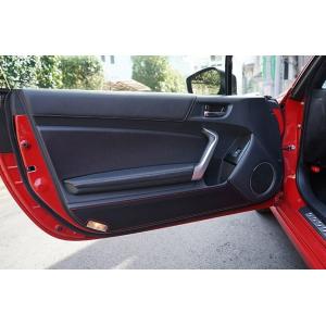 TOM'S トムス トヨタ カローラ ツーリング 白ステッチ ドアキック