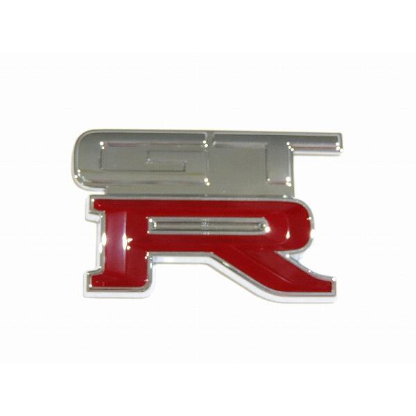 【新品】 ニッサン純正 R32 スカイライン GT-R 用 バックドアエンブレム 未塗装品 ヘリテー...