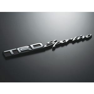 TRD エンブレム ( TRD Sportivo ) W164&#215;H23mm トヨタ※代引不可商品