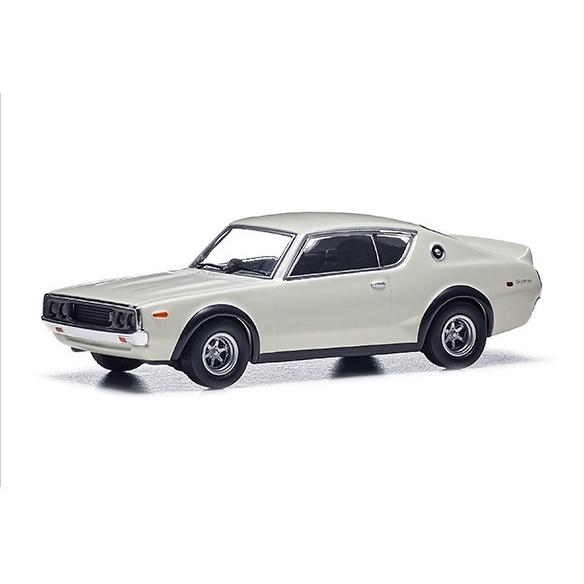 日産コレクション SKYLINE 2000GT-R 1/64スケール モデルカー ホワイト KPGC...