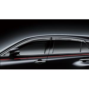 トヨタ ハリアー 純正サイドバイザー 1台分 AXUH80、AXUH85